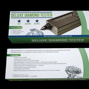 Electronic Diamond Gemstone TESTER analyzer check real fake cubic ring zirconia